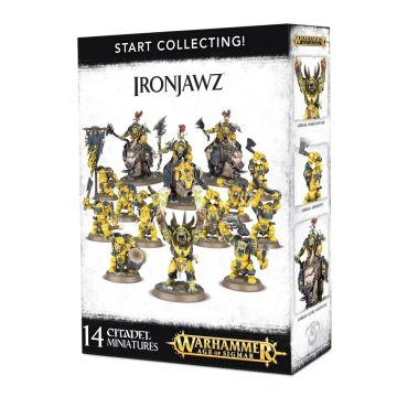 Набір мініатюр Age of Sigmar: Start Collecting! Orruk Warclans - Ironjawz