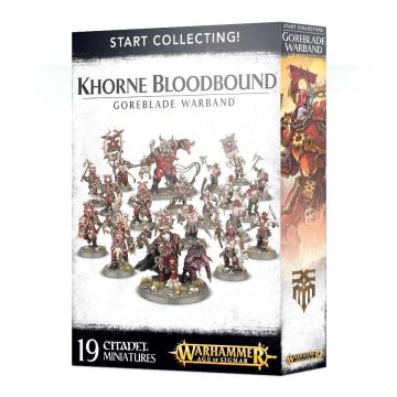 Набір мініатюр Age of Sigmar: Start Collecting! Khorne Bloodbound - Goreblade Warband