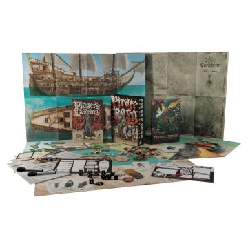Стартовий набір настільної рольової гри Pirate Borg RPG: Starter Set
