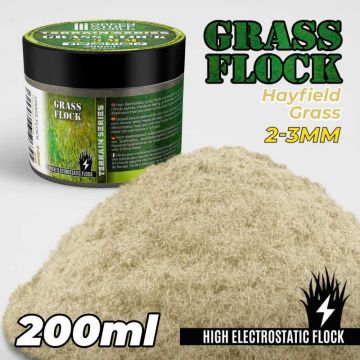Статична трава (Флок) Green Stuff World: Static Grass Flock 2-3mm - Hayfield Grass - 200 ml
