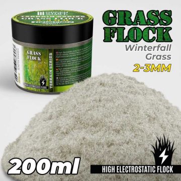 Статична трава (Флок) Green Stuff World: Static Grass Flock 2-3mm - Winterfall Grass - 200 ml