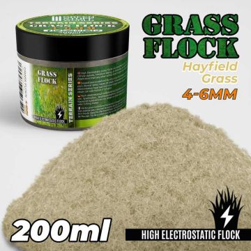 Статична трава (Флок) Green Stuff World: Static Grass Flock 4-6mm - Hayfield Grass - 200 ml