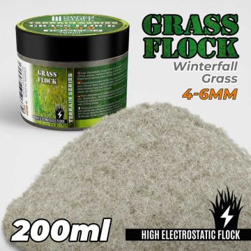 Статична трава (Флок) Green Stuff World: Static Grass Flock 4-6mm - Winterfall Grass - 200 ml