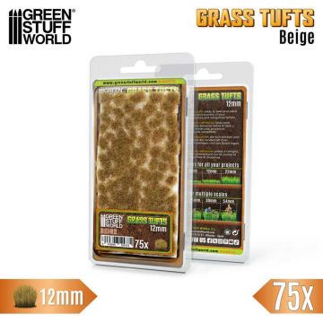 Пучки трави Green Stuff World: Static Grass Tufts 12mm - Beige