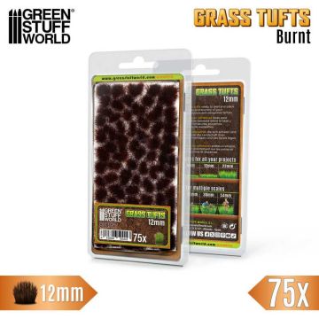 Пучки трави Green Stuff World: Static Grass Tufts 12mm - Burnt Brown