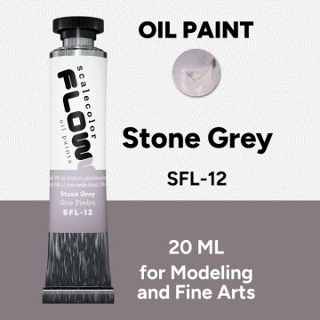 Олійна фарба Scale 75: Floww Oils: Stone Grey (20ml)