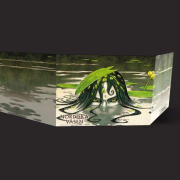 Ігрова ширма та мапа до настільної рольової гри Vaesen - Nordic Horror RPG: GM Screen