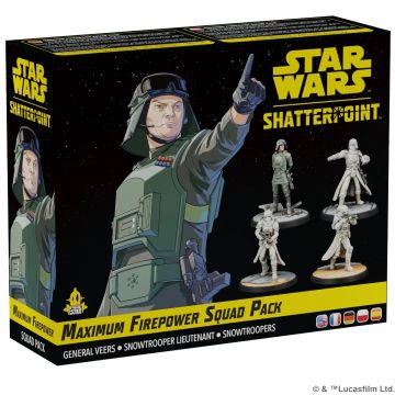 Набір мініатюр Star Wars: Shatterpoint - Maximum Firepower Squad Pack