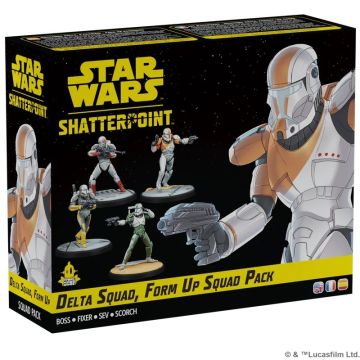 Набір мініатюр Star Wars: Shatterpoint - Delta Squad, Form Up Squad Pack