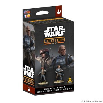 Набір мініатюр Star Wars: Legion – Customizable Rebel Officer & Agent