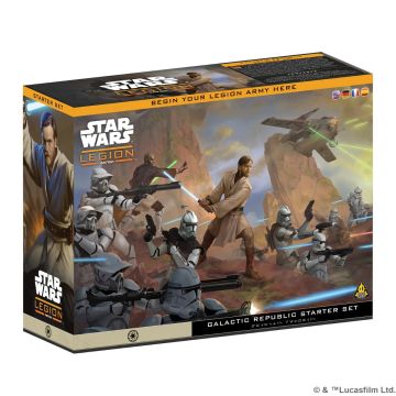 Набір мініатюр Star Wars: Legion – Galactic Republic Starter Set