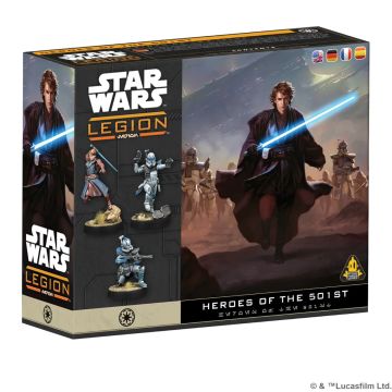 Набір мініатюр Star Wars: Legion – Heroes of the Clone Army