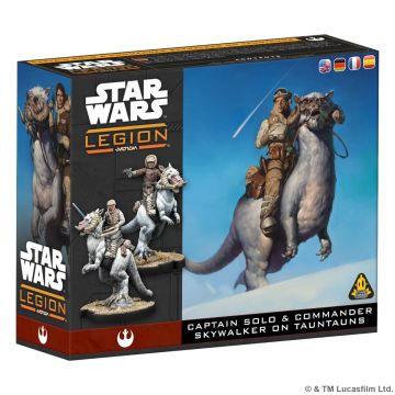Набір мініатюр Star Wars: Legion – Captain Solo & Commander Skywalker on Tauntauns