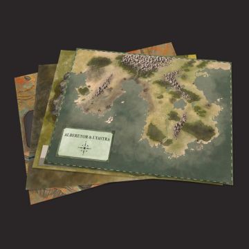 Набір мап до настільної рольової гри Symbaroum RPG: Davokar Awakens – Adventure Maps