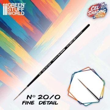 Пензлик Green Stuff World: Synthetic Cel Shading Brush 20/0