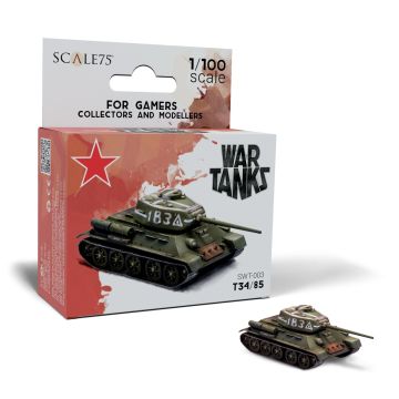 Мініатюра 1/100 Scale 75: Tanks: T34/85