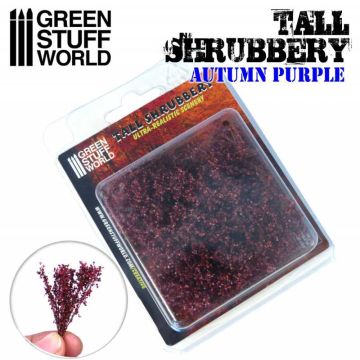 Пучки кущів Green Stuff World: Tall Shrubbery - Autumn Purple