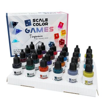 Набір акрилових фарб Scale 75: Scalecolor Games: Temperance (24x17 ml)