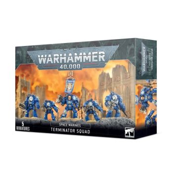 Набір мініатюр Warhammer 40000 Space Marines: Terminator Squad
