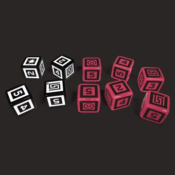 Гральні куби до настільної рольової гри The Electric State RPG: Dice Set