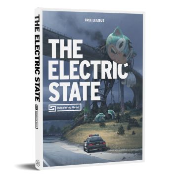 Базова книга правил настільної рольової гри The Electric State RPG: Core Rulebook