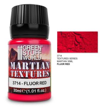 Акрилова паста Green Stuff World: Textured Paint - Martian - Fluor Red 30ml