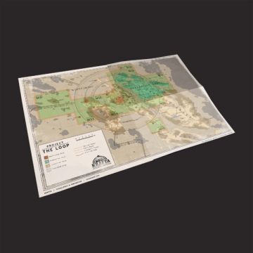 Мапа до настільної рольової гри Things from the Flood RPG: Mechatron – Map of the Robot Hive