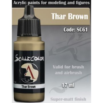 Акрилова фарба Scale 75: Scalecolor: Thar Brown (17ml)