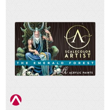 Набір акрилових фарб Scale 75: Scalecolor: Scalecolor Artist: The Emerald Forest (6x20 ml)