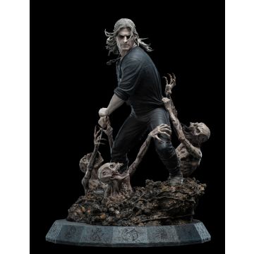 Колекційна статуетка Weta Workshop: Statue Geralt the White Wolf - 1:4 Limited Edition of 600