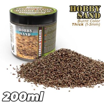 Імітація ґрунту Green Stuff World: Thick Hobby Sand - Burnt Bown 200ml