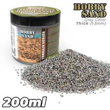 Імітація ґрунту Green Stuff World: Thick Hobby Sand - Dark Grey 200ml