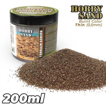 Імітація ґрунту Green Stuff World: Thin Hobby Sand - Burnt Bown 200ml