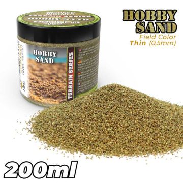 Імітація ґрунту Green Stuff World: Thin Hobby Sand - Field Sand 200ml
