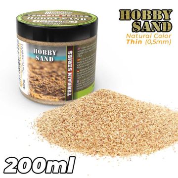 Імітація ґрунту Green Stuff World: Thin Hobby Sand - Natural 200ml