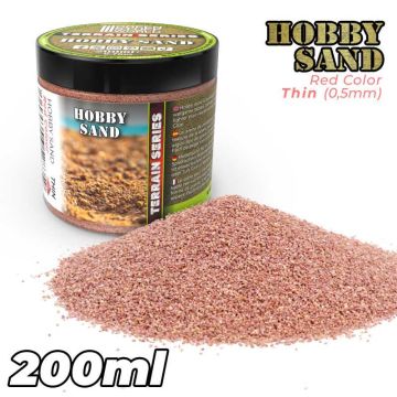 Імітація ґрунту Green Stuff World: Thin Hobby Sand - Red 200ml