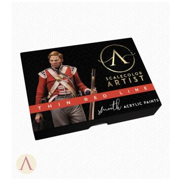 Набір акрилових фарб Scale 75: Scalecolor: Scalecolor Artist: Thin Red Line (6x20 ml)