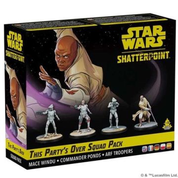 Набір мініатюр Star Wars: Shatterpoint – This Party's Over: Mace Windu  Squad Pack