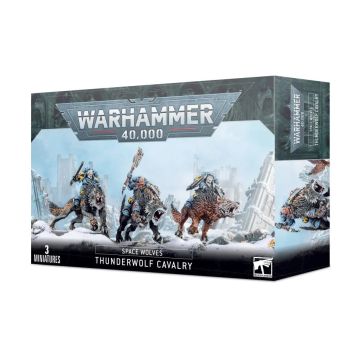 Набір мініатюр Warhammer 40000 Space Wolves: Thunderwolf Cavalry