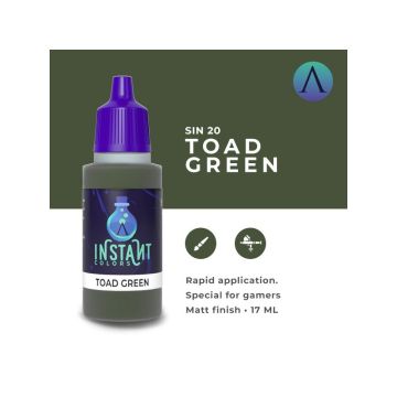 Акрилова фарба Scale 75: Instant Colors: Toad Green (17ml)
