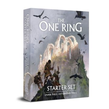 Стартовий набір настільної рольової гри The One Ring RPG: Over Hill and Under Hill Starter Set