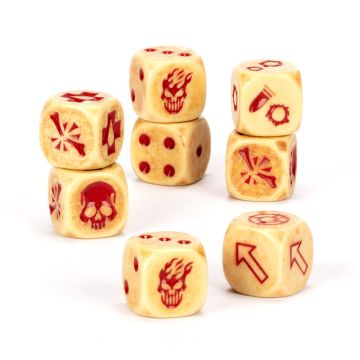 Гральні куби Necromunda: Cawdor Ash Wastes Gang Dice Set