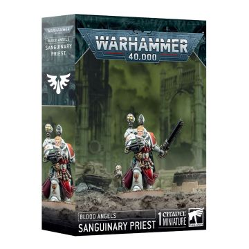 Мініатюра Warhammer 40000 Blood Angels: Sanguinary Priest