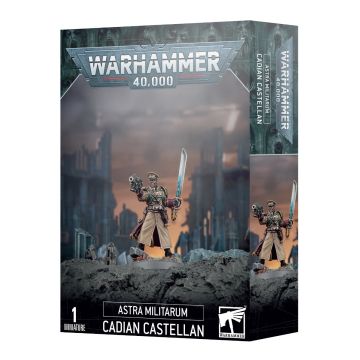 Мініатюра Warhammer 40000 Astra Militarum: Cadian Castellan