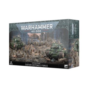 Набір мініатюр Warhammer 40000 Battleforce: Astra Militarum – Cadian Defence Force