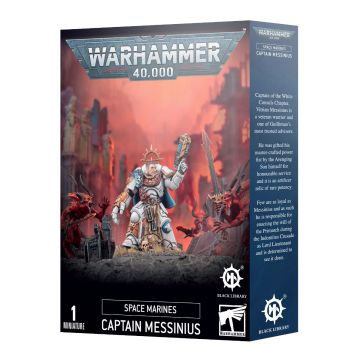 Мініатюра Warhammer 40000 Space Marines: Captain Messinius