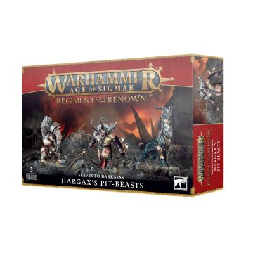 Набір мініатюр Age of Sigmar Regiments of Renown Slaves to Darkness: Hargax's Pit-beasts