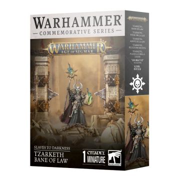 Мініатюра Age of Sigmar Commemorative Series Slaves to Darkness: Tzarketh Bane of Law
