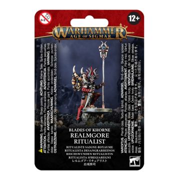 Мініатюра Age of Sigmar Blades of Khorne: Realmgore Ritualist