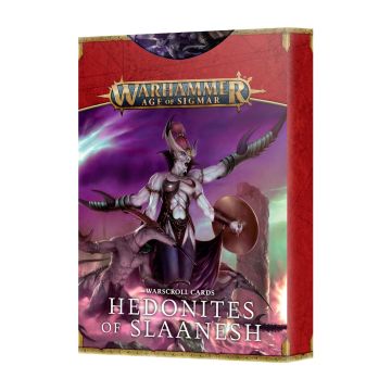 Набір карт Age of Sigmar Warscroll Cards: Hedonites of Slaanesh (3-тя редакція)